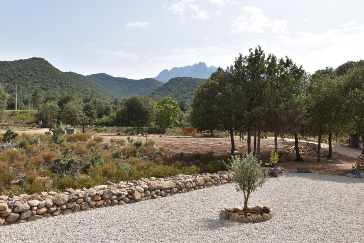 Domaine U Filanciu, Maison Ghjulia avec piscine - Centre Corse Moltifao Extérieur photo