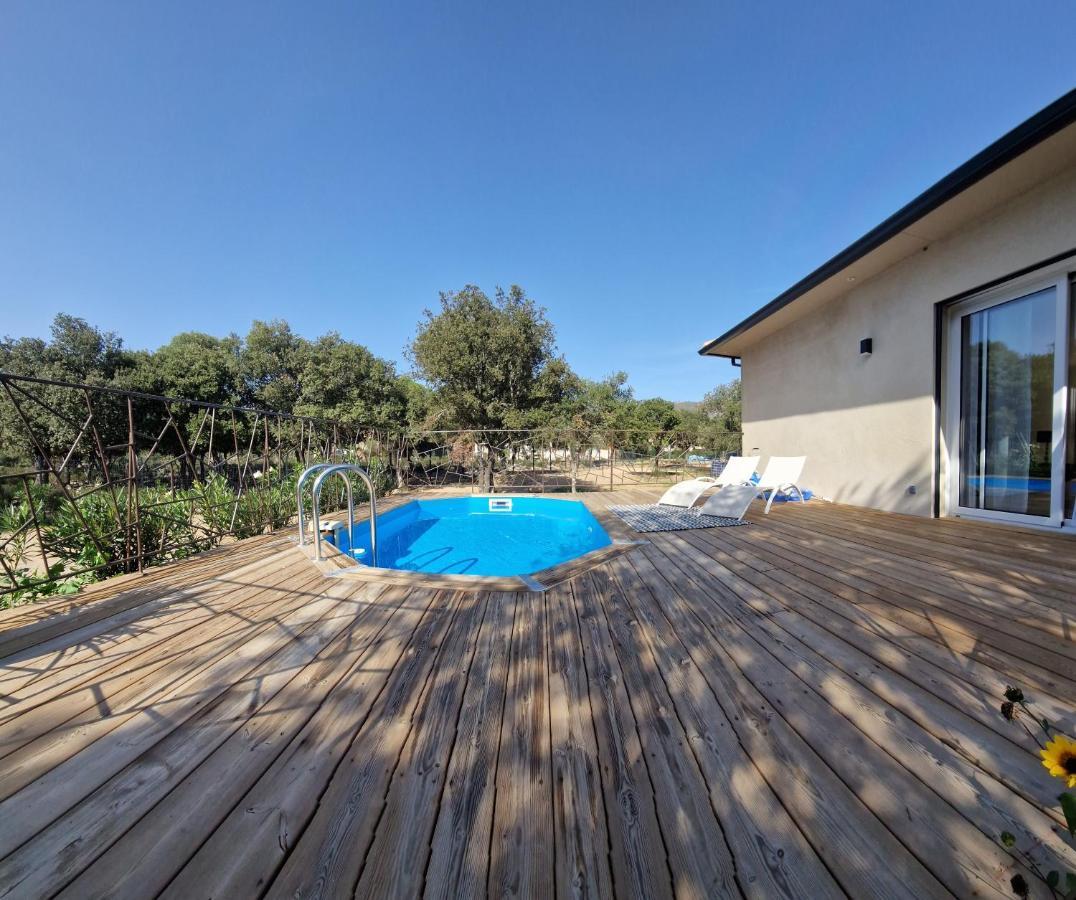 Domaine U Filanciu, Maison Ghjulia avec piscine - Centre Corse Moltifao Extérieur photo