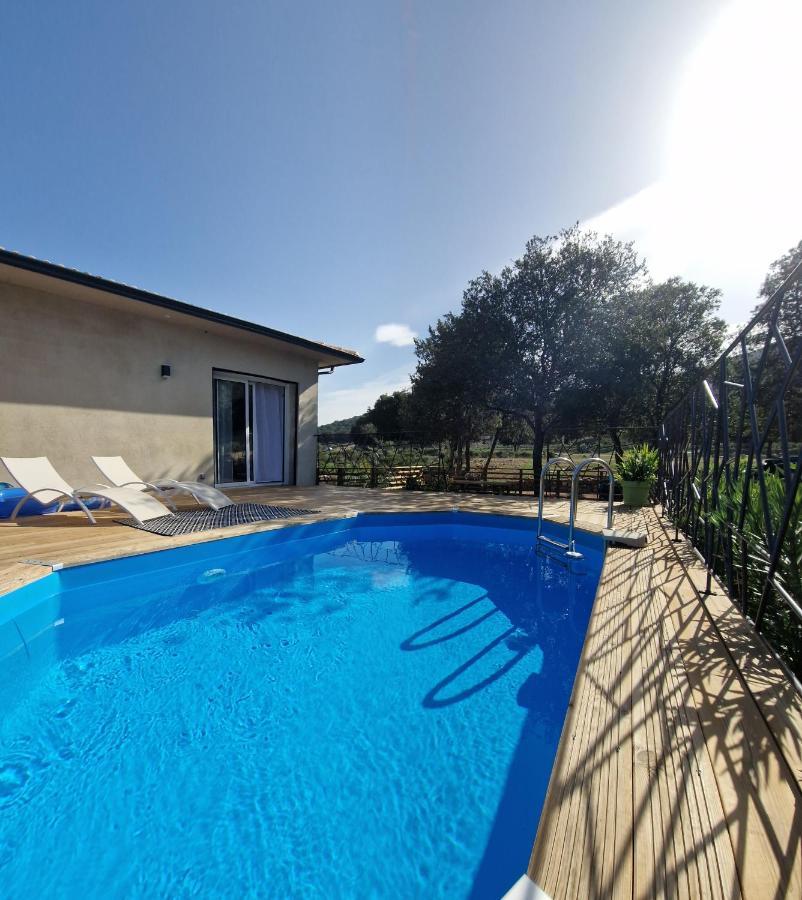 Domaine U Filanciu, Maison Ghjulia avec piscine - Centre Corse Moltifao Extérieur photo